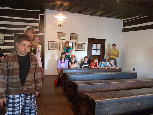 Výlet VII. tř., Náchod a okolí, květen 2012