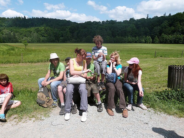 Výlet VII. tř., Náchod a okolí, květen 2012