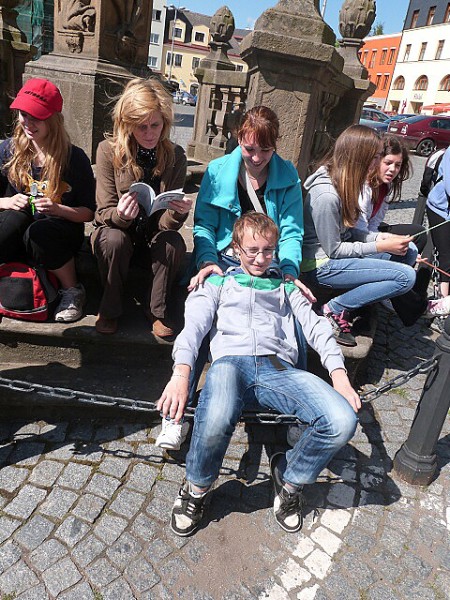 Výlet VII. tř., Náchod a okolí, květen 2012