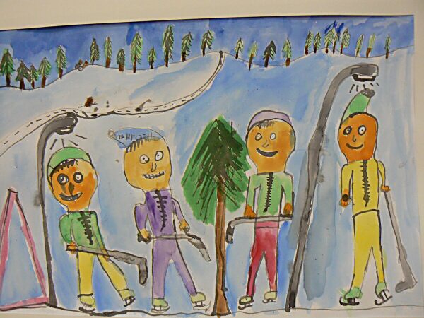 Výstava výtv. prací, červen 2010